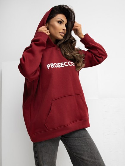 Bluza RV-BL-A1034.26 bordowy