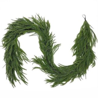Girlanda Świąteczna Zielona 180 cm – Sztuczna Choina Jak Żywa WSN32