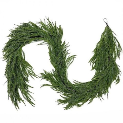 Zielona girlanda świąteczna 180 cm jak żywa – model WSN32