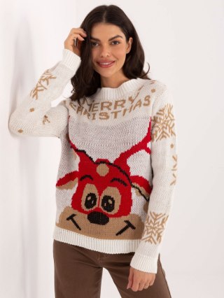 Sweter MI-SW-19133.90 ecru