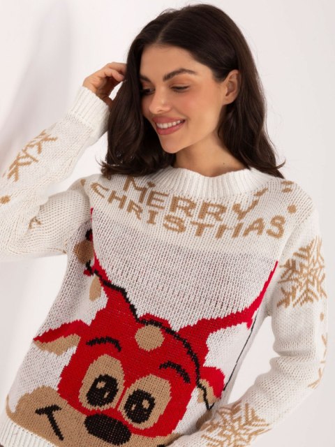 Sweter MI-SW-19133.90 ecru