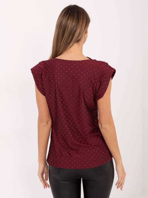 Bluzka MI-BZ-61479.35 bordowy