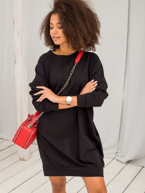 Sukienka RV-TU-5184.93P czarny S/M