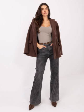 Top D12099M02803A ciemny bezowy XS