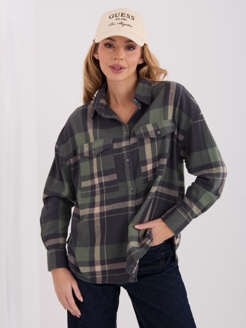 Koszula D71720Z11085B khaki S