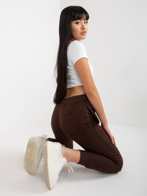 Spodnie TW-SP-2003.02 ciemny brązowy M