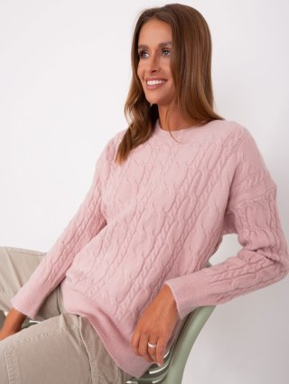 Sweter AT-SW-2335-1.68P jasny różowy