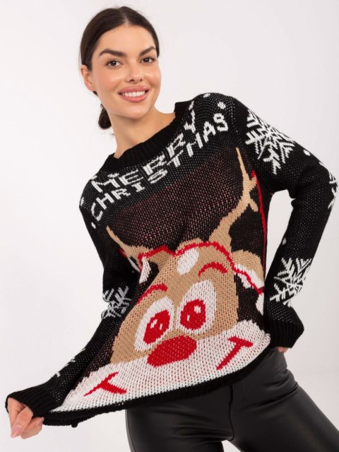 Sweter MI-SW-19133.90 czarny