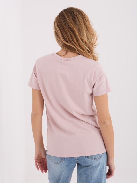 T-shirt D12048M02556K jasny różowy XL