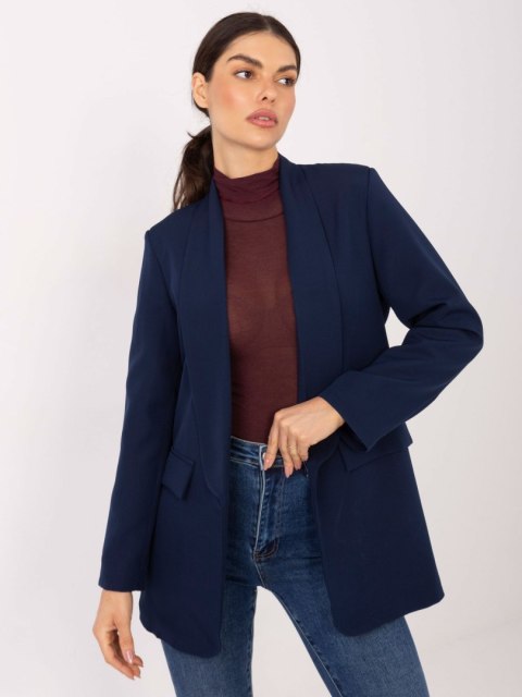 Marynarka DHJ-MA-18657-2.09 granatowy