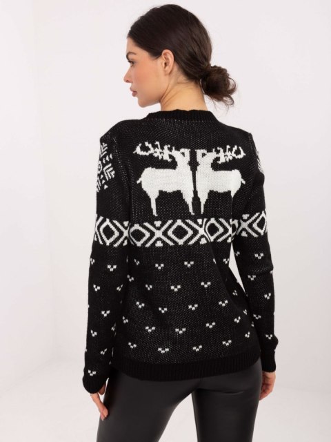 Sweter MI-SW-19128.34 czarny