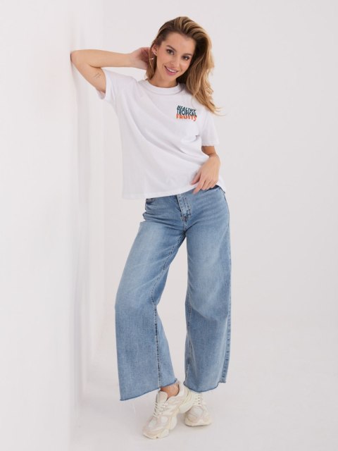 T-shirt D12022AH02645W biały L