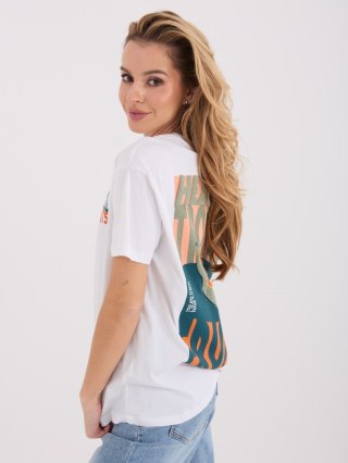 T-shirt D12022AH02645W biały S