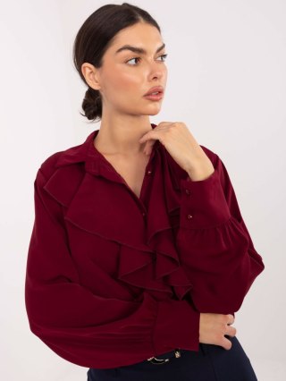 Koszula IT-KS-26967.28 bordowy