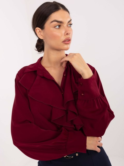 Koszula IT-KS-26967.28 bordowy