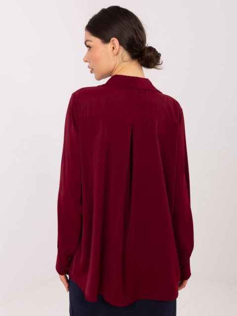 Koszula IT-KS-26967.28 bordowy