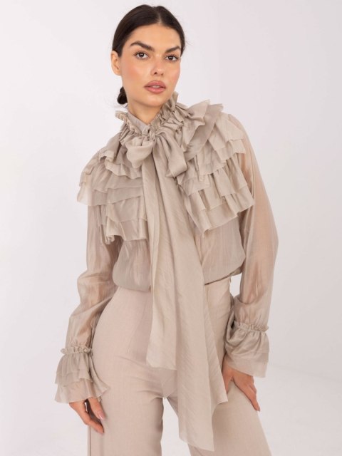 Koszula IT-KS-28882.03 beżowy