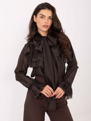 Koszula IT-KS-28882.03 ciemny brązowy