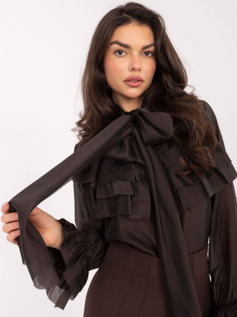 Koszula IT-KS-28882.03 ciemny brązowy