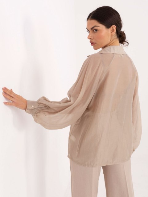 Koszula IT-KS-28979.63 beżowy