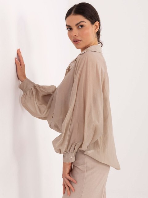 Koszula IT-KS-28979.63 beżowy