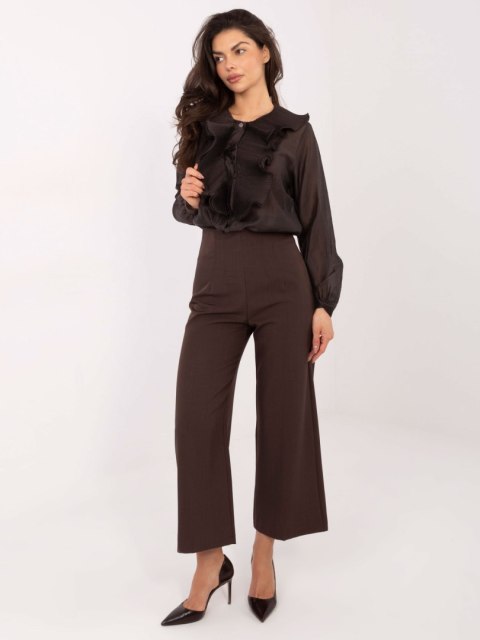 Koszula IT-KS-28990.05P ciemny brązowy