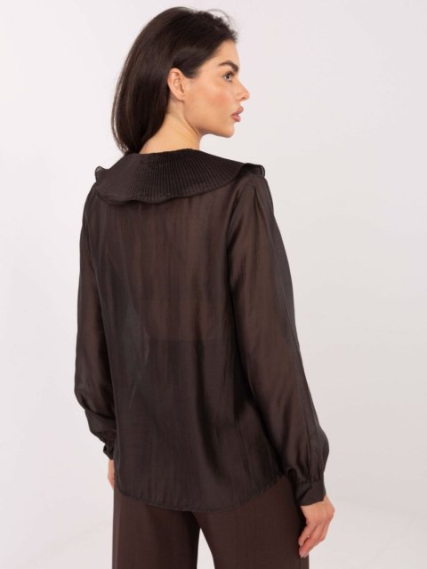 Koszula IT-KS-28990.05P ciemny brązowy