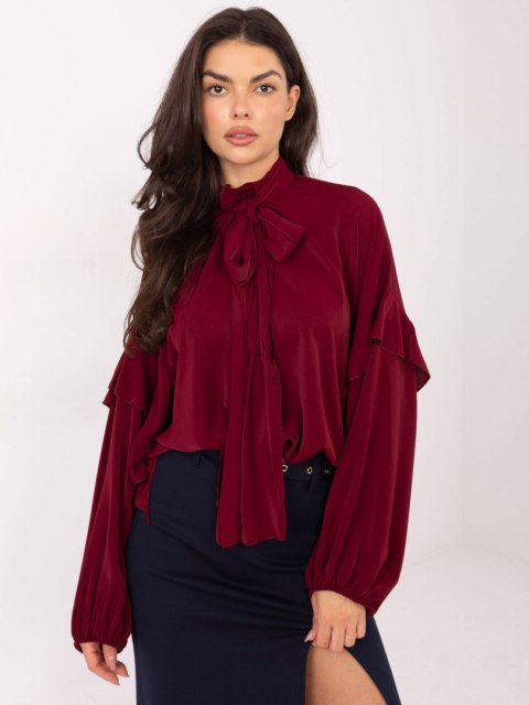 Koszula IT-KS-29002.69 bordowy