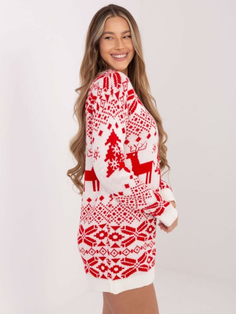 Sweter MI-SW-2411.75 ecru