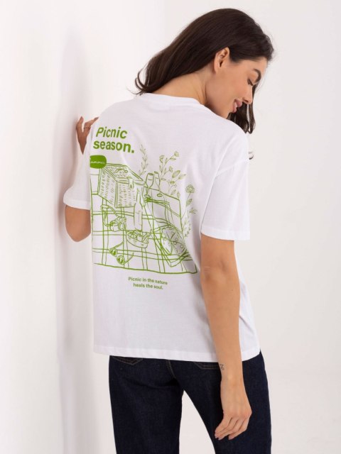 T-shirt D12022AH02645V biały L