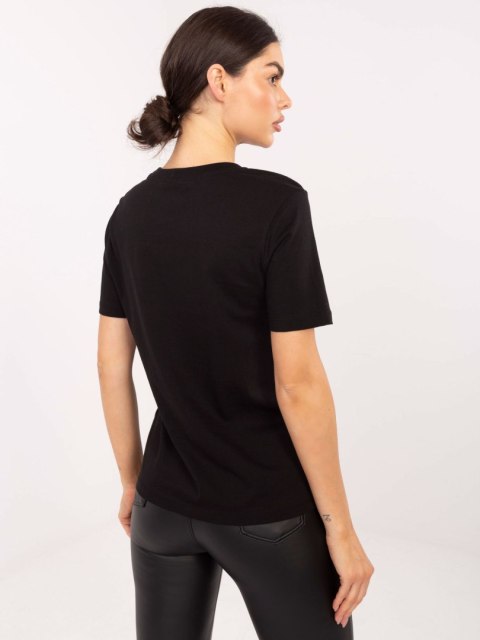 T-shirt D12022M02844A czarny M