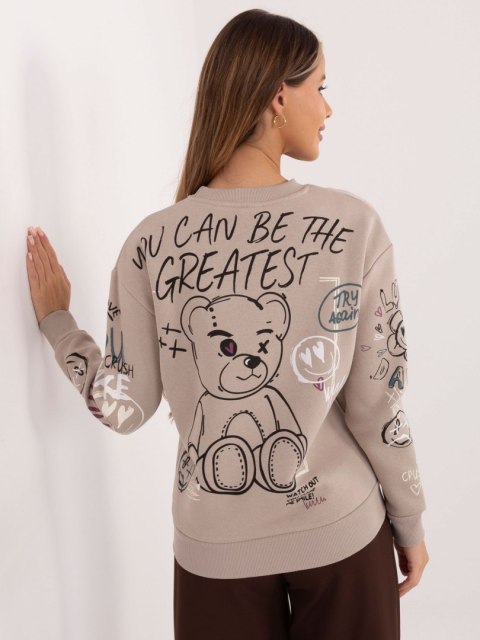 Bluza D10608BC02804A beżowy XS