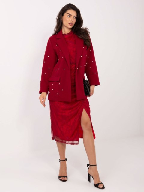 Marynarka IT-MA-18365.97 bordowy