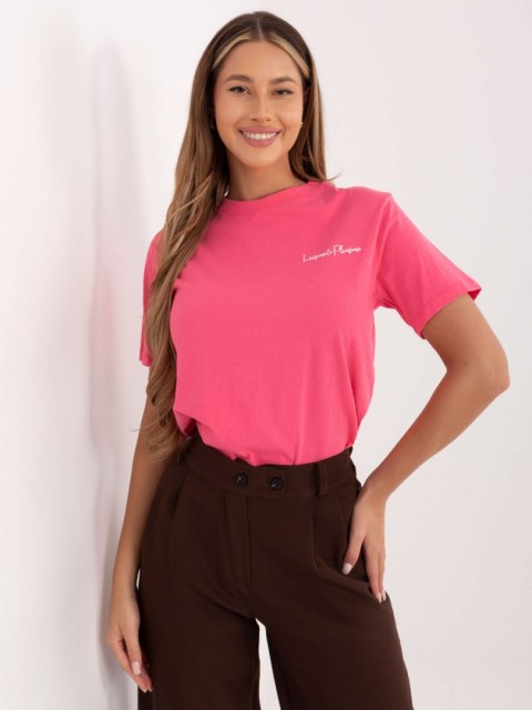 T-shirt D12022M02853A różowy XS