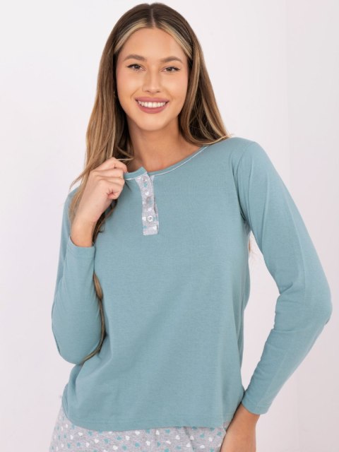 Piżama DU-PI-FP-002.87 mietowy M