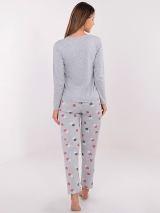 Piżama DU-PI-FP-009.84 szary L