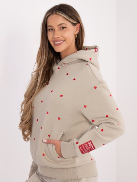 Bluza D10618BC02834A2 beżowy M