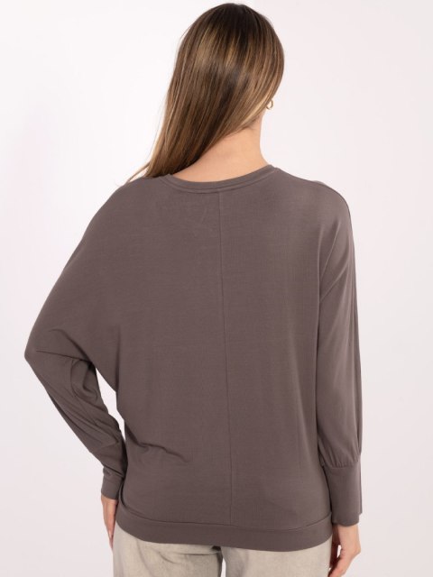 Bluzka RV-BZ-A-164.82 szaro-beżowy