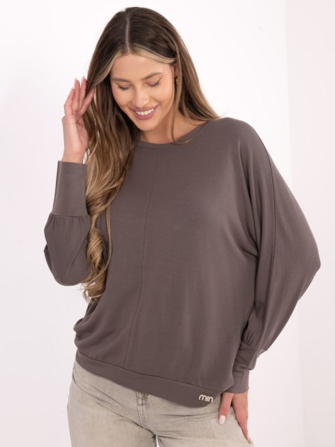 Bluzka RV-BZ-A-164.82 szaro-beżowy