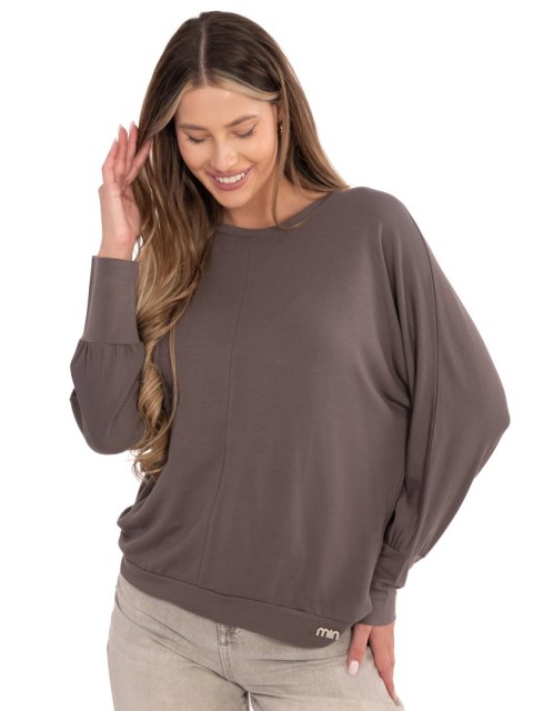 Bluzka RV-BZ-A-164.82 szaro-beżowy