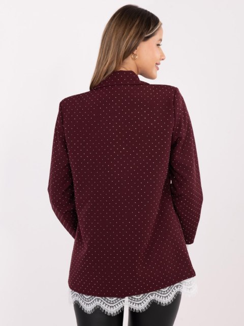 Marynarka IT-MA-FL9916-2.12P bordowy