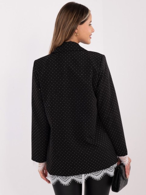 Marynarka IT-MA-FL9916-2.12P czarno-srebrny