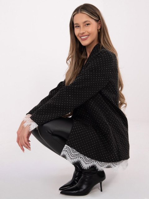 Marynarka IT-MA-FL9916-2.12P czarno-srebrny