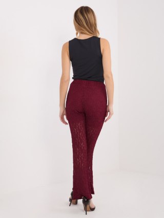 Spodnie IT-SP-9960.78 bordowy