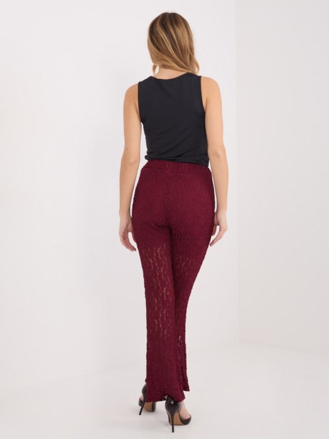 Spodnie IT-SP-9960.78 bordowy