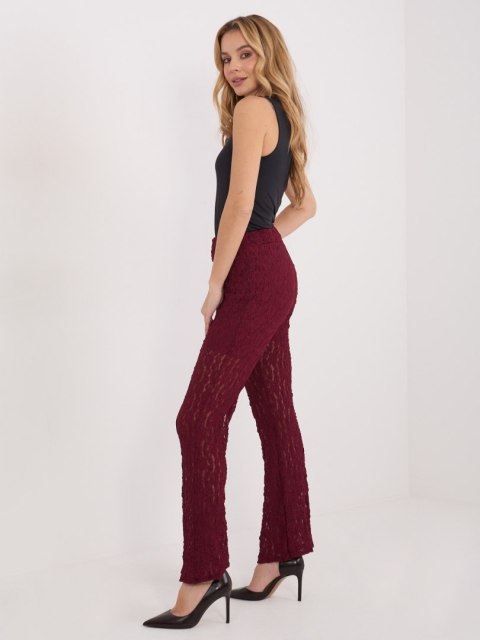 Spodnie IT-SP-9960.78 bordowy