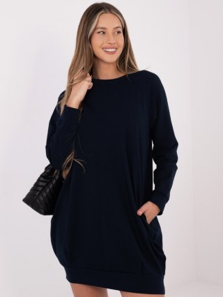 Sukienka RV-TU-5184.93P granatowy L/XL