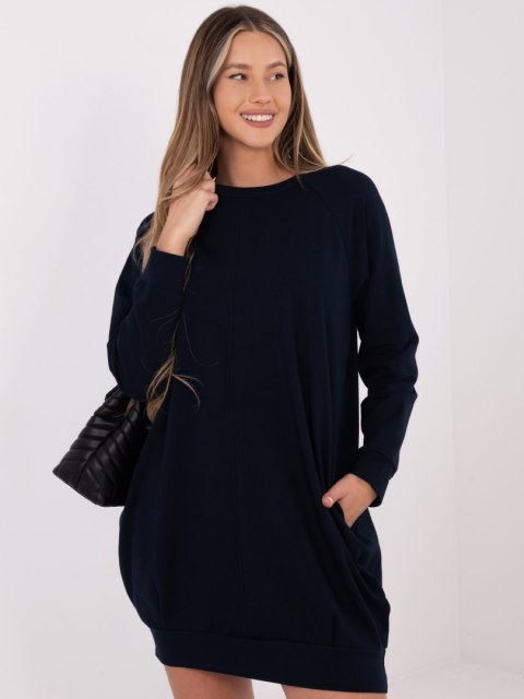 Sukienka RV-TU-5184.93P granatowy L/XL