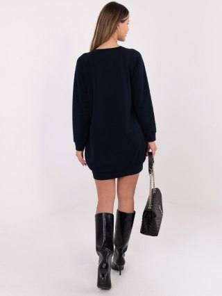 Sukienka RV-TU-5184.93P granatowy L/XL