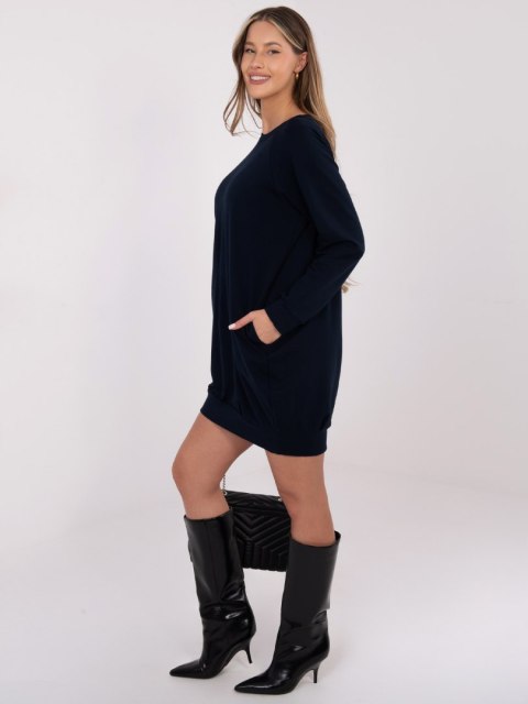 Sukienka RV-TU-5184.93P granatowy L/XL